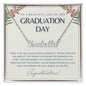 To Daughter, Granddaughter for Graduation | Personalized Name Necklace