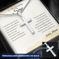 To Son from Mom | Personalized Cross Necklace