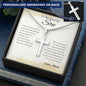 To Son from Mom | Personalized Cross Necklace