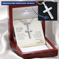 To Son from Mom | Personalized Cross Necklace