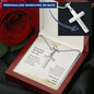 To Son from Mom | Personalized Cross Necklace