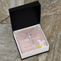 To Granddaughter for Easter | CZ Cross Necklace