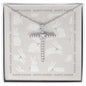 Happy Easter Bunny | CZ Cross Necklace
