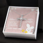 To Granddaughter for Easter | CZ Cross Necklace