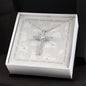 Happy Easter Bunny | CZ Cross Necklace