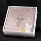 To Daughter for Easter | CZ Cross Necklace