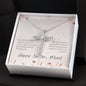 To Mom for Easter | CZ Cross Necklace