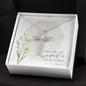 And by His wounds we are healed, Easter | CZ Cross Necklace