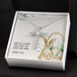 John 3 16, Easter | CZ Cross Necklace