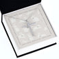 Happy Easter Bunny | CZ Cross Necklace