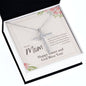 To Mom on Easter | CZ Cross Necklace