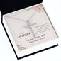 To Grandma for Easter | CZ Cross Necklace