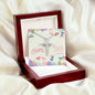 Happy Easter John 3 16 | CZ Cross Necklace