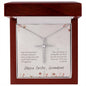 To Grandma for Easter | CZ Cross Necklace