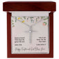 John and Luke Verse, Easter | CZ Cross Necklace