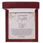 To Daughter from Mom | Perfect Pair Necklace