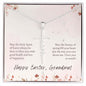 To Grandma for Easter | Faith Cross Necklace