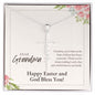 To Grandma for Easter | Faith Cross Necklace
