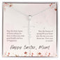 To Mom for Easter | Faith Cross Necklace