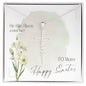 To Mom for Easter, He Has Risen | Faith Cross Necklace