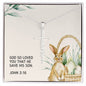 Easter, John 3 16 | Faith Cross Necklace