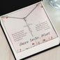 To Mom for Easter | Faith Cross Necklace