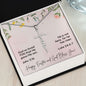 John and Luke Verse, Easter | Faith Cross Necklace