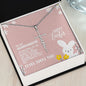 To Granddaughter for Easter | Faith Cross Necklace