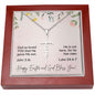 John and Luke Verse, Easter | Faith Cross Necklace