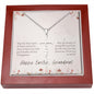 To Grandma for Easter | Faith Cross Necklace