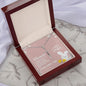 To Granddaughter for Easter | Faith Cross Necklace