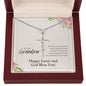 To Grandma for Easter | Faith Cross Necklace