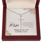 To Mom for Easter | Faith Cross Necklace