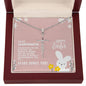 To Granddaughter for Easter | Faith Cross Necklace