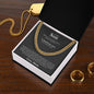 To Son from Mom | Cuban Link Chain