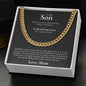 To Son from Mom | Cuban Link Chain