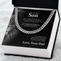 To Son from Dad | Cuban Link Chain
