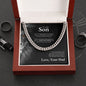 To Son from Dad | Cuban Link Chain