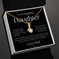 To Daughter from Dad | Alluring Beauty Necklace