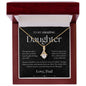 To Daughter from Dad | Alluring Beauty Necklace