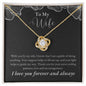 To Wife from Husband | Love Knot