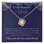 To Wife from Husband | Love Knot