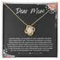To Mom, Mother's Day | Love Knot Necklace