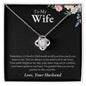 To Wife from Husband | Love Knot