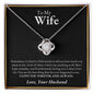 To Wife from Husband | Love Knot
