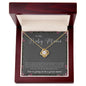 To Baby Mama, Wife | Love Knot Necklace