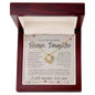 To Step Daughter | Love Knot Necklace