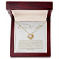 To Step Daughter | Love Knot Necklace