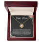 To Mom, Mother's Day | Love Knot Necklace