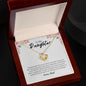 To Daughter from Dad | Love Knot Necklace